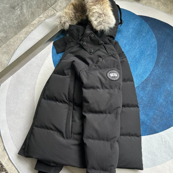 Authentic Black Canada Goose Wyndham Heritage Coat Down - Picture 6 of 8